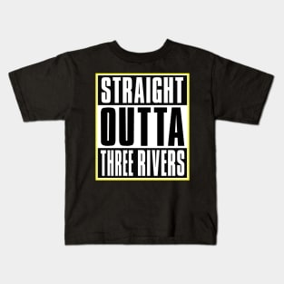 Straight Outta Three Rivers Stadium Kids T-Shirt